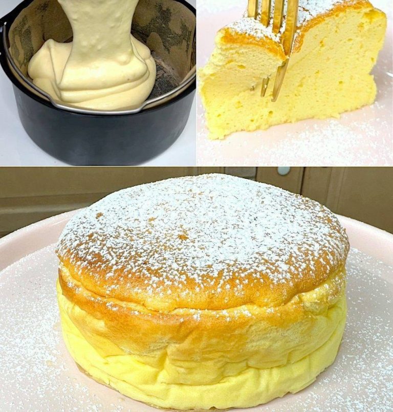 Ciasto jogurtowe w kształcie chmury