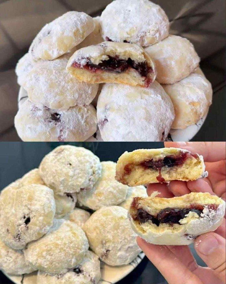 GORĄCE CIASTECZKA W 2 MINUTY (W czasie Wielkiego Postu)… Babcine ciasteczka z dżemem