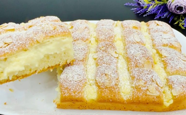Przepis na ciasto z kremem cytrynowym