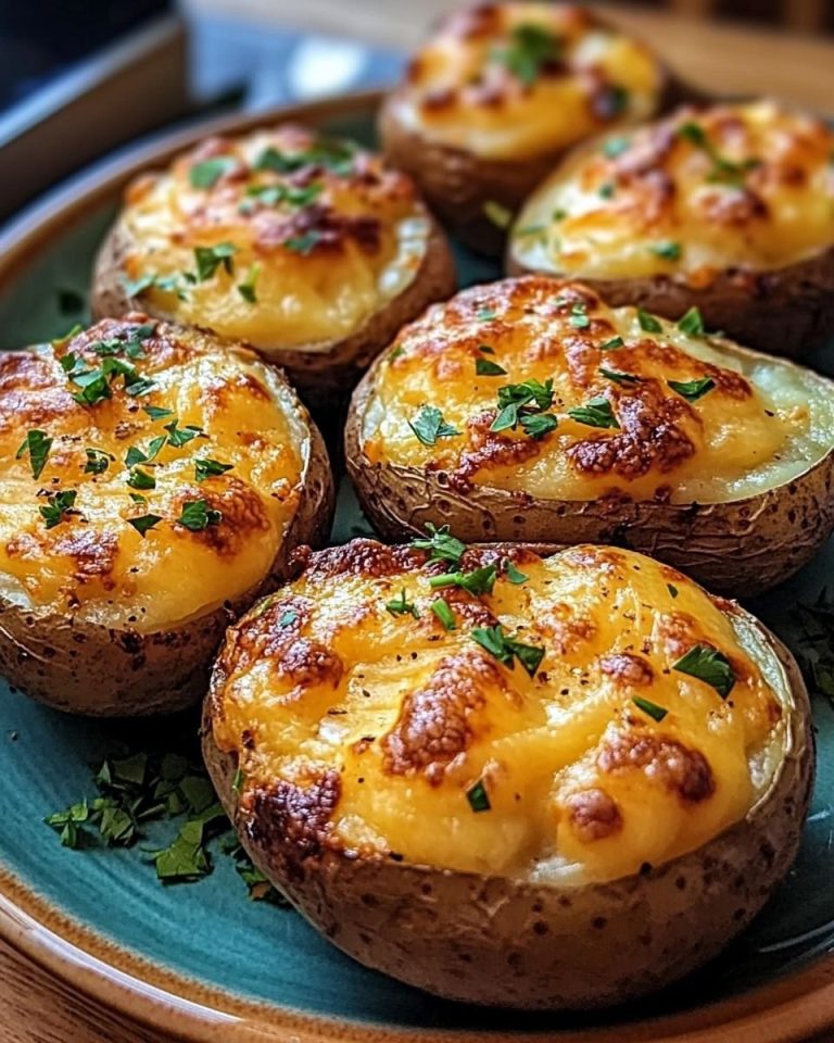 dwa razy pieczone ziemniaki