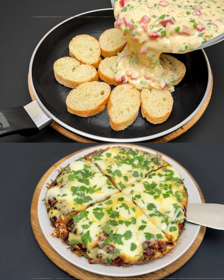 Szybki przepis na lunch: omlet z bagietką