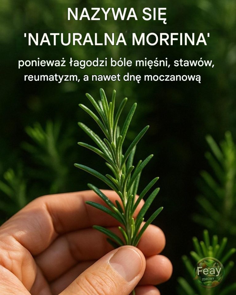 Odkryj moc rozmarynu: „Naturalna morfina” w Twoim domu