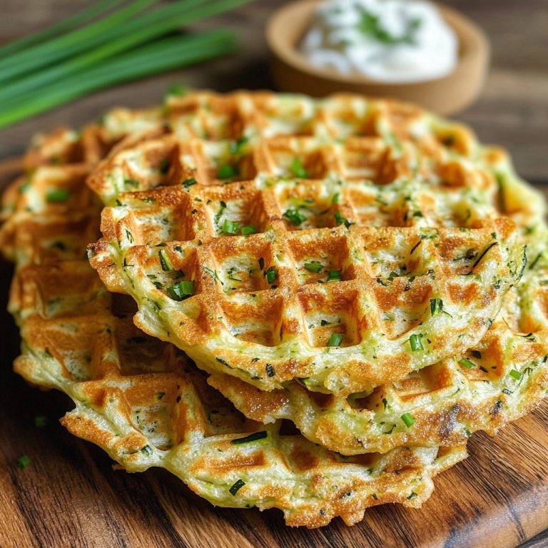 Pikantne gofry z cukinii z odrobiną fantazji