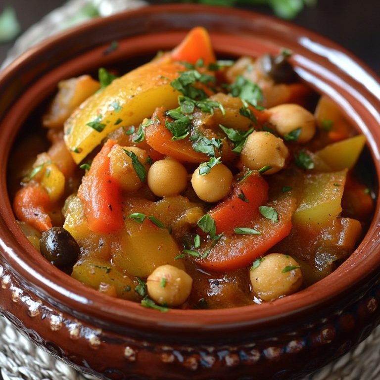 Tagin warzywny z ciecierzycą