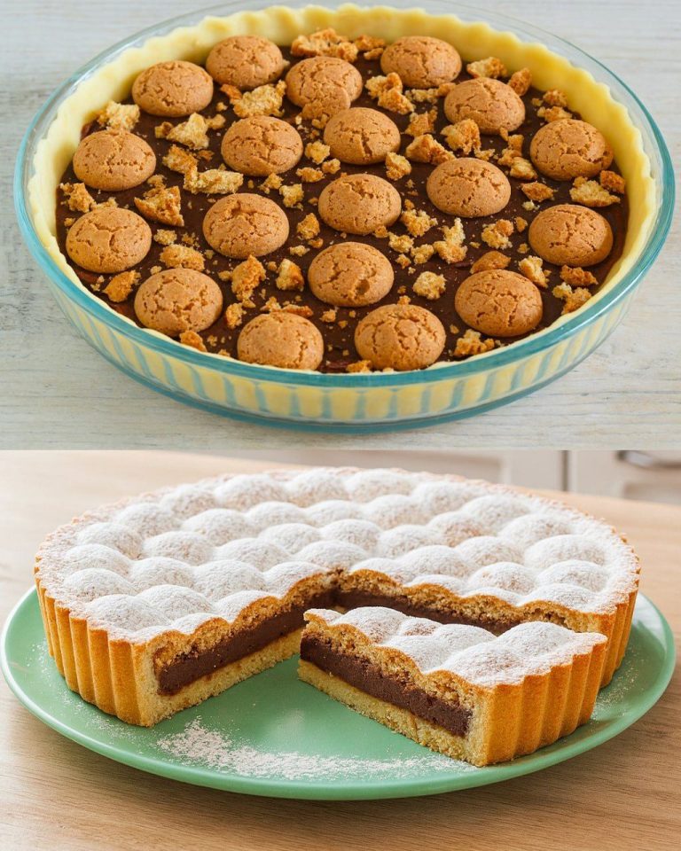 Tarta Amaretti: Idealny przepis z kremem czekoladowym i domowym kruchym ciastem