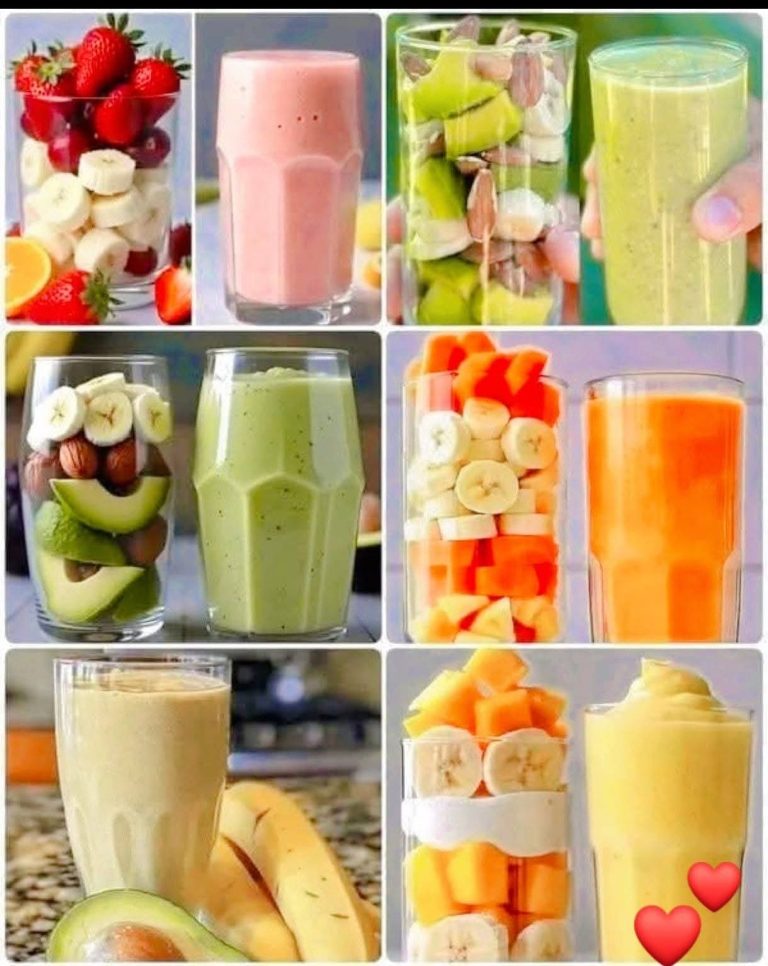 Koktajl truskawkowo-bananowy…..